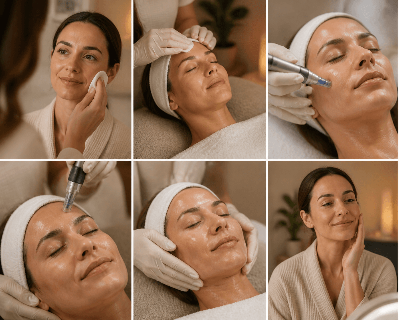 Microneedling series of 6